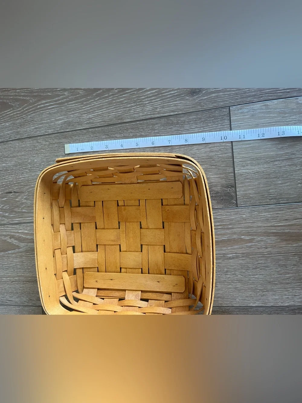 Longaberger Rectangle and Square Baskets Bundle